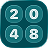 Glass 2048 Icon